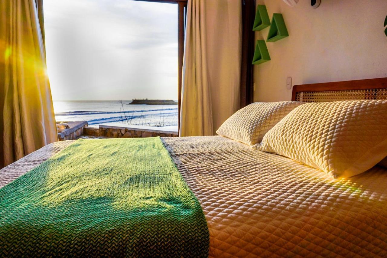 Вилла Miramar Surfcamp Пуэрто-Сандино Экстерьер фото