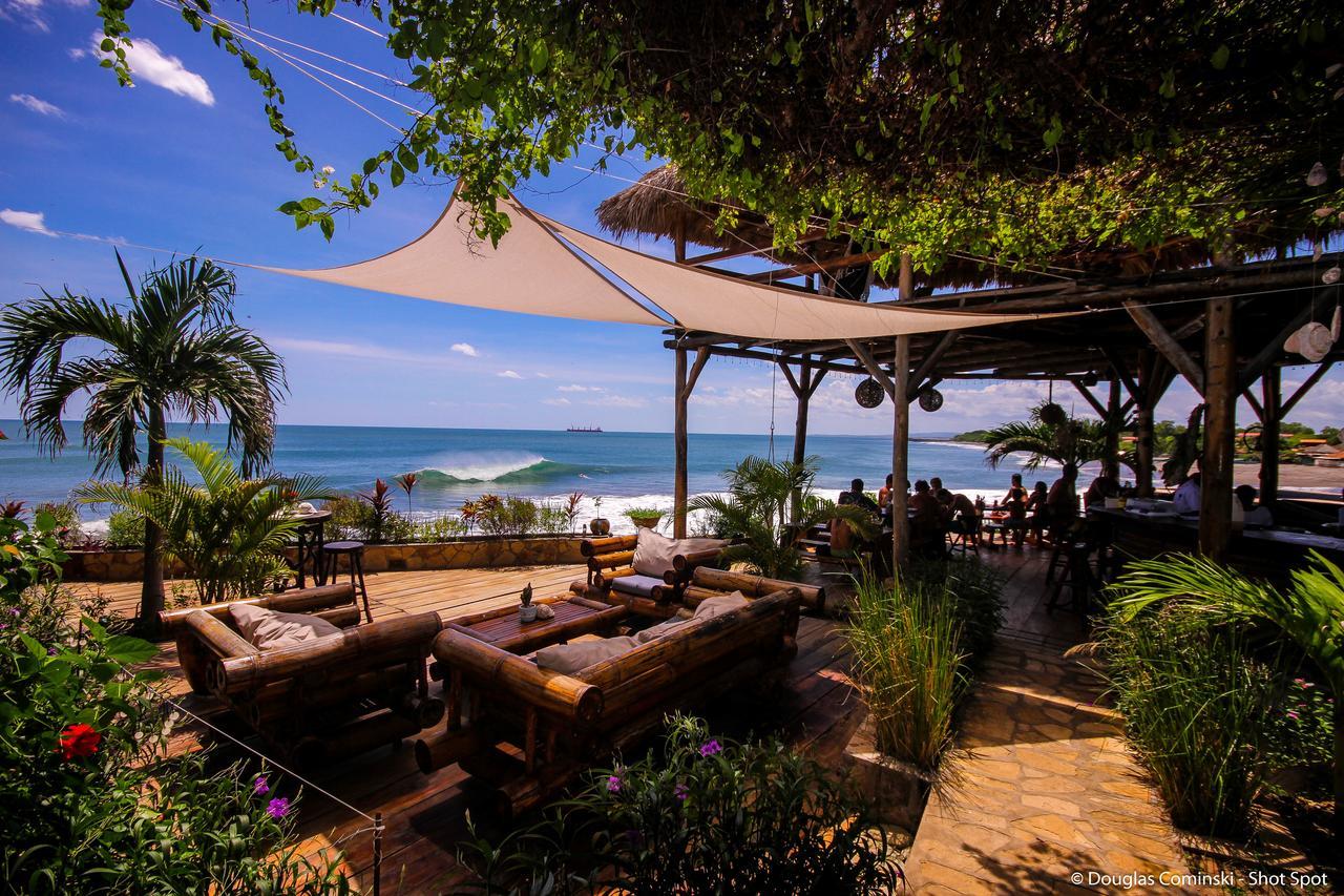 Вилла Miramar Surfcamp Пуэрто-Сандино Экстерьер фото