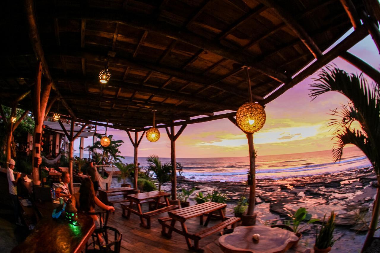 Вилла Miramar Surfcamp Пуэрто-Сандино Экстерьер фото