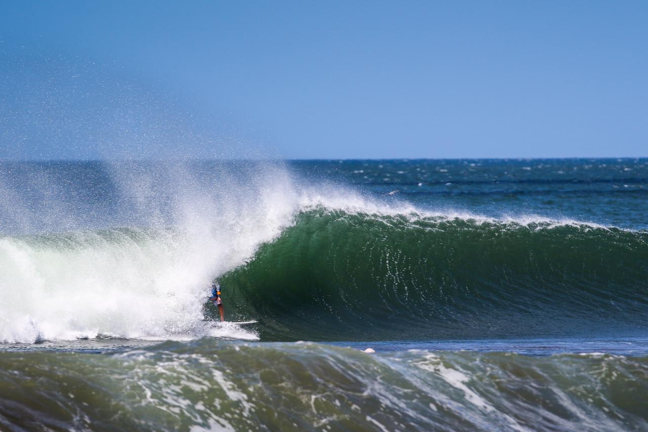 Вилла Miramar Surfcamp Пуэрто-Сандино Экстерьер фото